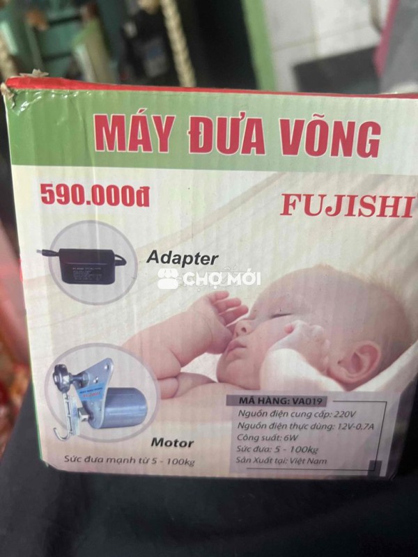 máy đưa võng bé