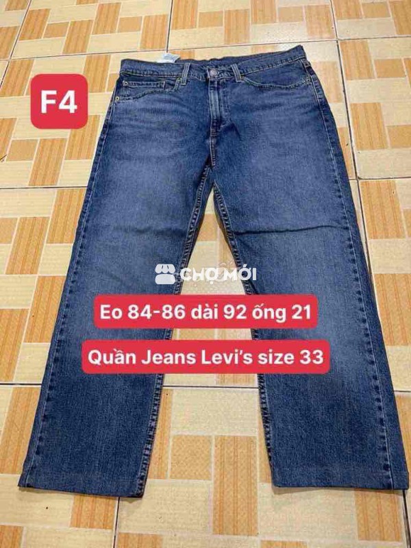 5 quần Jeans Size nhu hình 150k 1c