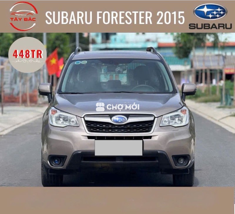 Subaru Forester 2015 gia đình dùng vận hành tốt