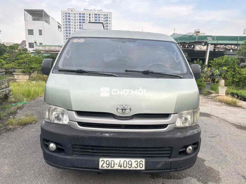 Toyota Hiace 2009 van 3 chỗ ngồi dau