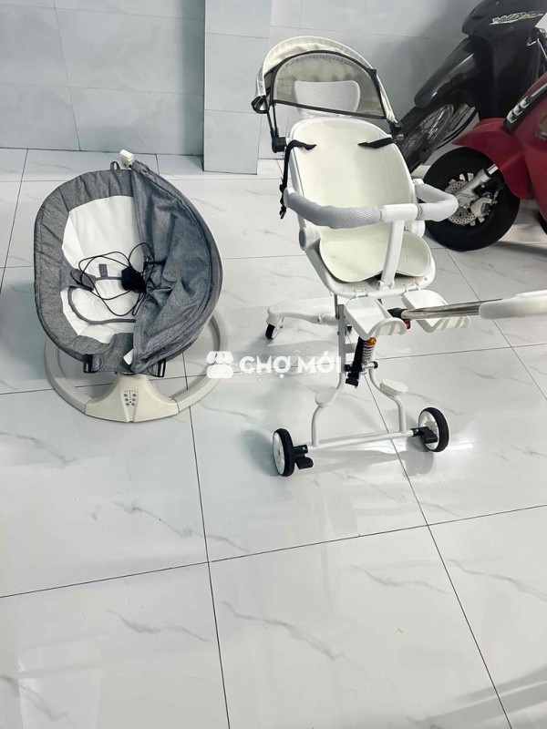Thanh lý nôi điện + xe đẩy cho bé