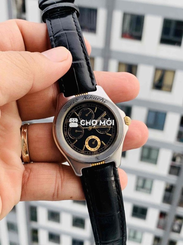 đồng hồ Takeo Kikuchi Nhật zin keng chạy full kim