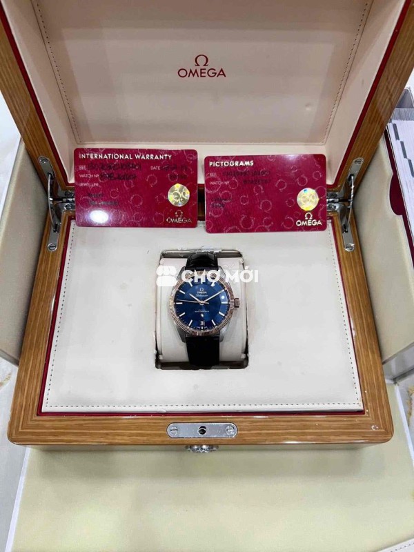Omega Globemaster Demi Sedna Fullbox Thẻ
