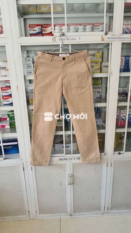 Quần kaki LA COSTÉ màu be sáng như mới