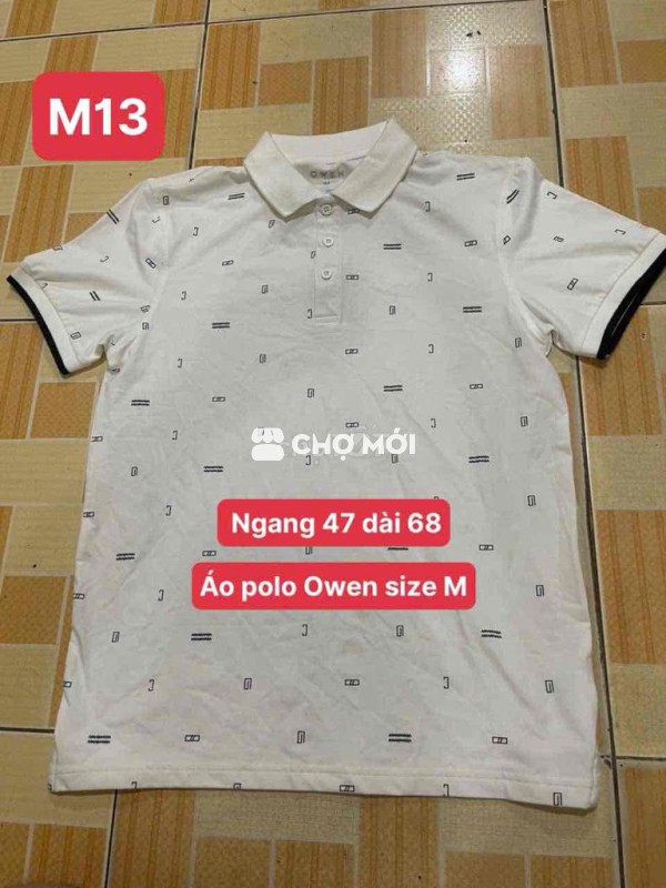 3 áo polo M