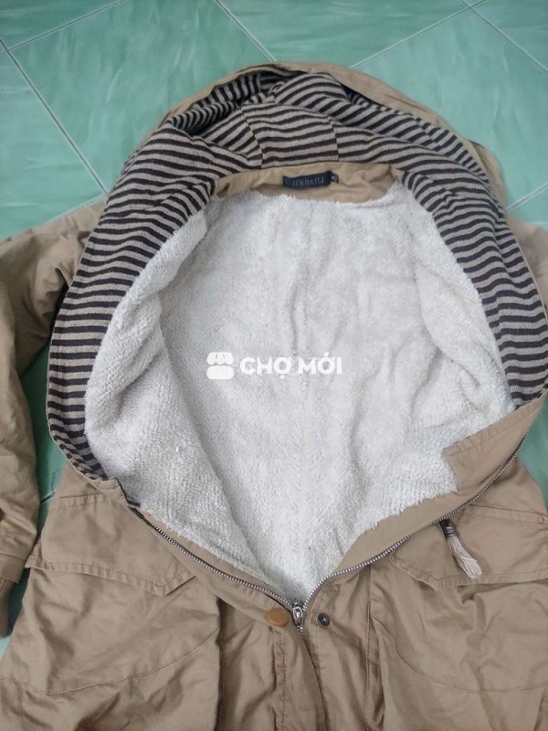 2HAND Áo khoác vải màu be