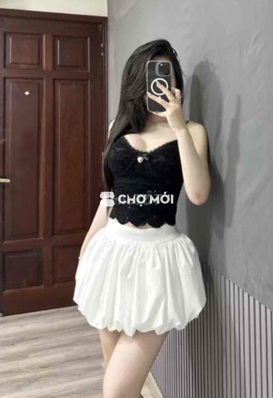 Chân váy bí phồng