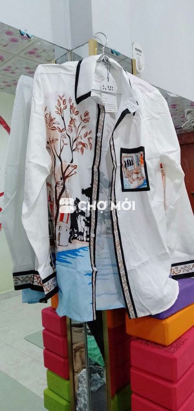 Sơ mi lụa đi biển 58 đến 67 kg