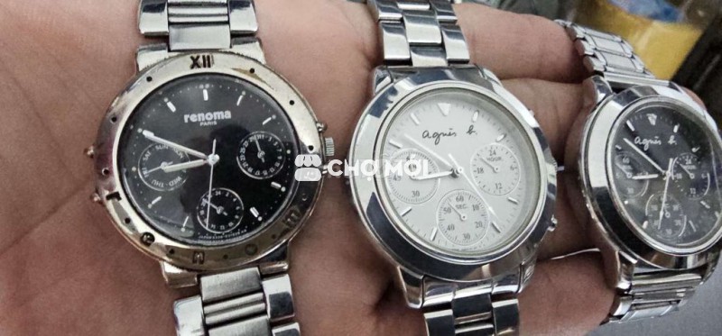 3 Đồng hồ AGIN h.RENOMA 6KIM NHẬT
