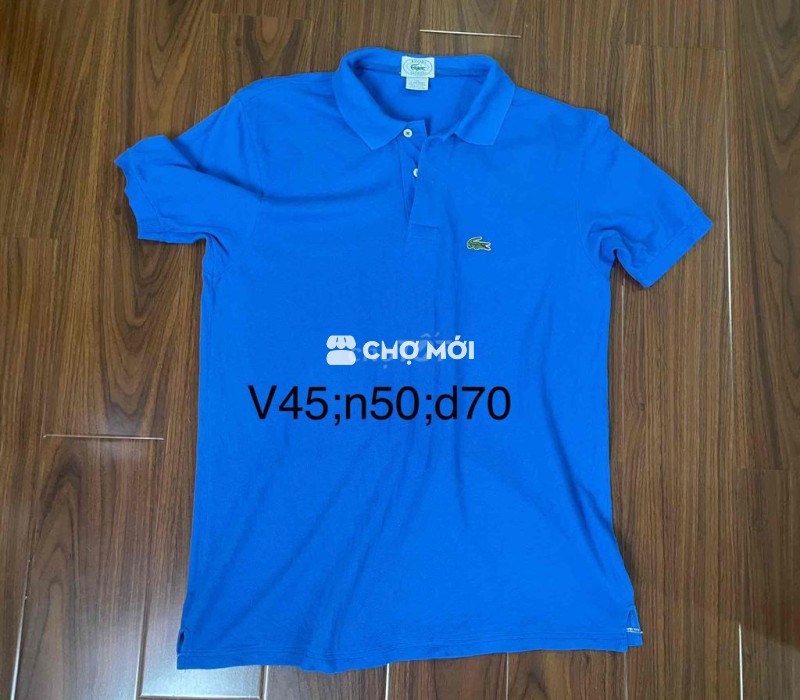 áo thun polo Lacoste sx usa size M mới 96%