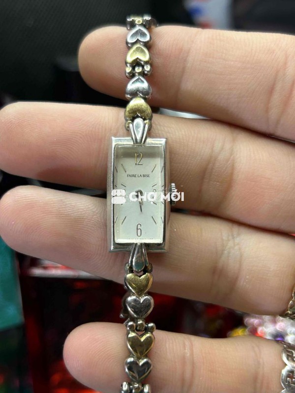 đồng hồ bạc đúc nữ