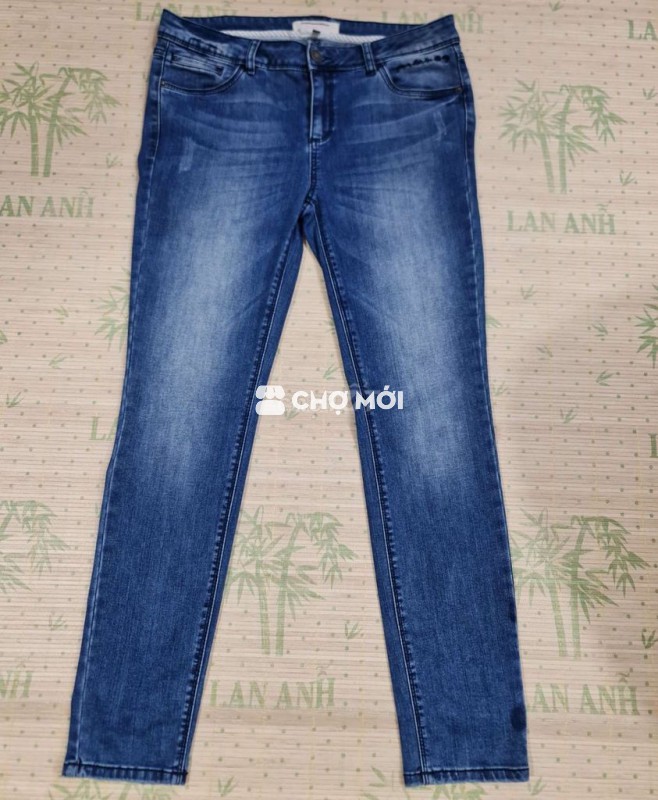 Quần Jean cho nam sz 31 màu xanh.