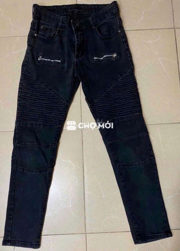 AMIRI jeans Biker like new co giản,size 32-30
