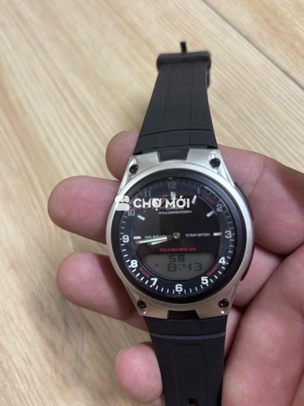 đong hồ casio cho bé hay nguoi lớn đeo cung ok