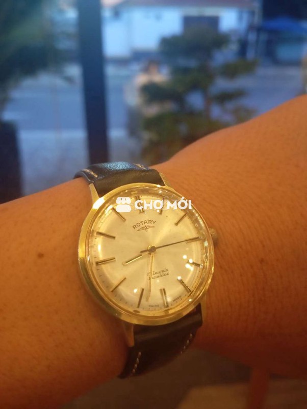 Rotary Vàng Chanh Swiss Made Cót Tay