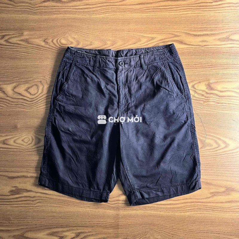 Uniqlo short kaki xanh navi