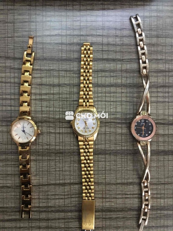 Combo 3 Chiếc Đồng Hồ Nữ Còn Mới Đẹp