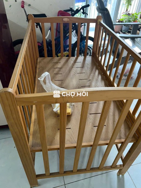 Nôi giường gỗ đa năng Con Cưng