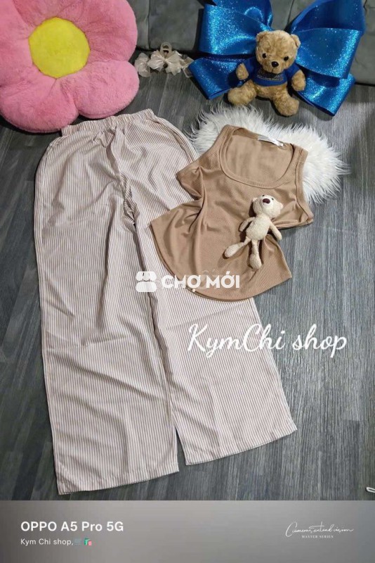 Đồ bộ thun kiểu tay ngắn