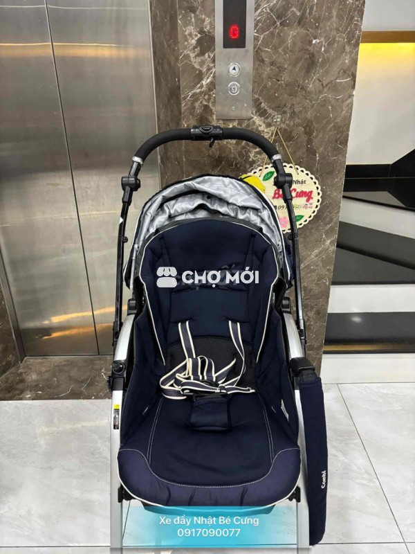 xe đẩy Combi Diaclass 4cas Fe500 navy