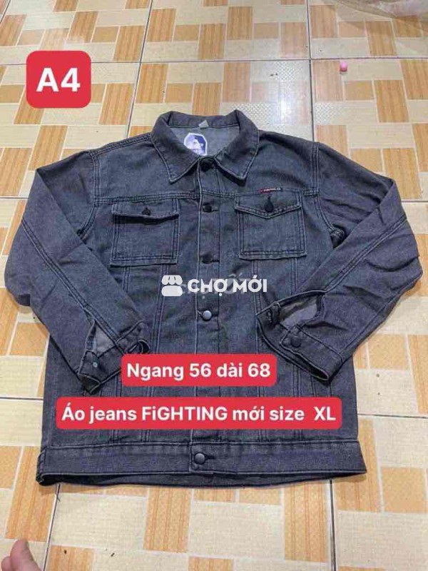 Áo jeans FiGHTING  mới size XL