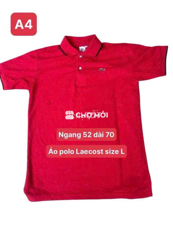 Áo polo Lacoste size L