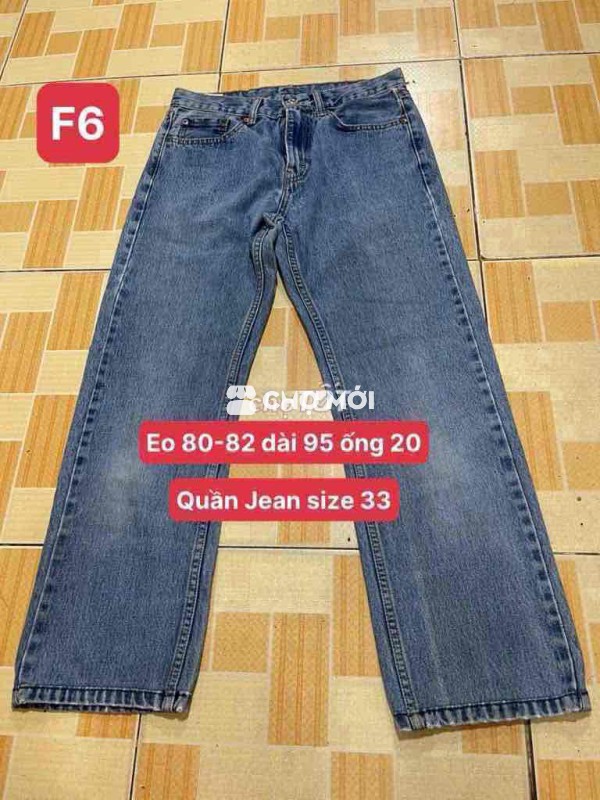5 quần Jeans size nhu hình 100k 1c
