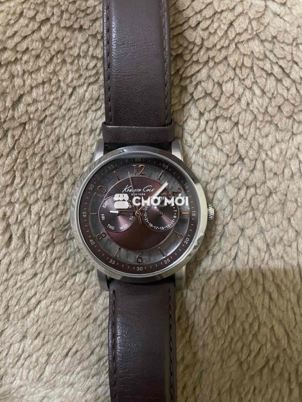Đồng hồ Kenneth Cole nam dây da nâu