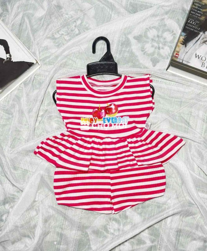 set sọc hàng đặt may xinh chi bé