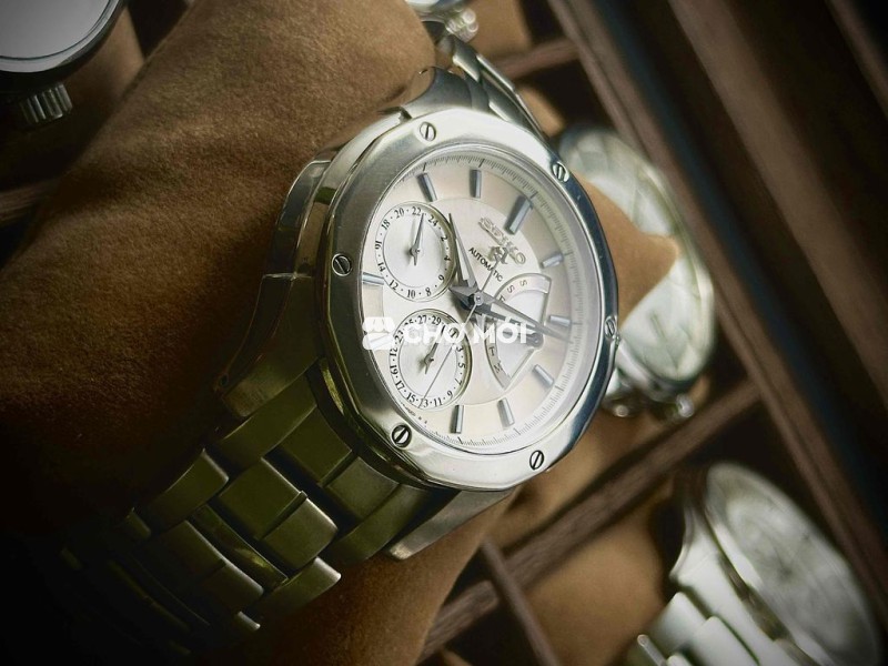 Seiko B SAGN011 automatic mặt 2 lòng full titanium