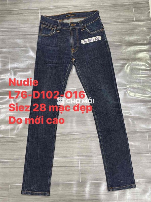 Quần Jean Nudie Jeans L76-D102-016 size 28