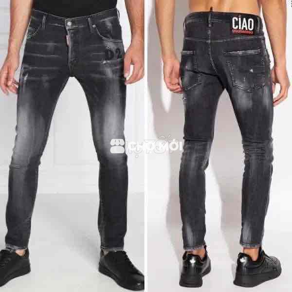 Quần Jean DSQUARED2 Skinny đen size 46
