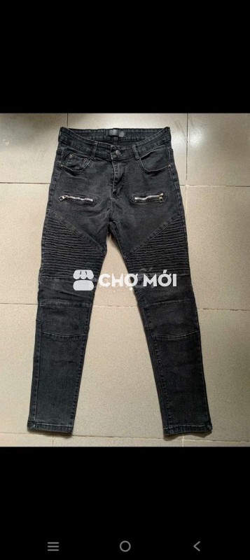 Quần jeans Biker jogger likenew co giản
Size 31-28