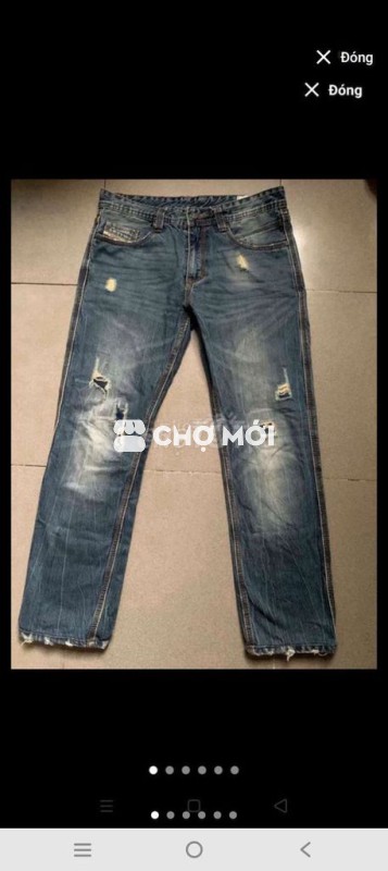 DIESEL DARRON jeans likenew hãng Italy
Size 32-30