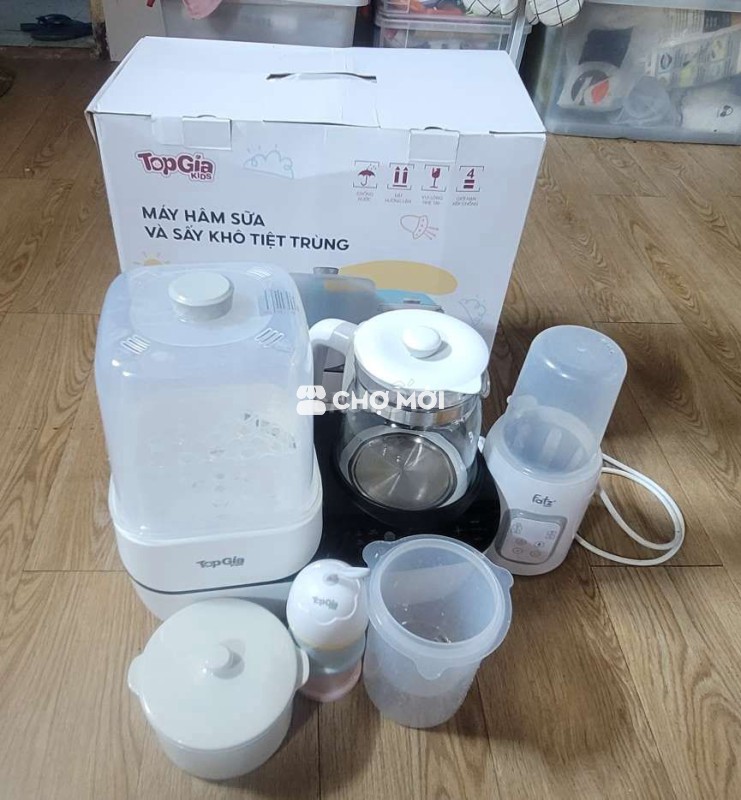 Thanh lý combo máy tiệt trùng sấy khô mới 98%