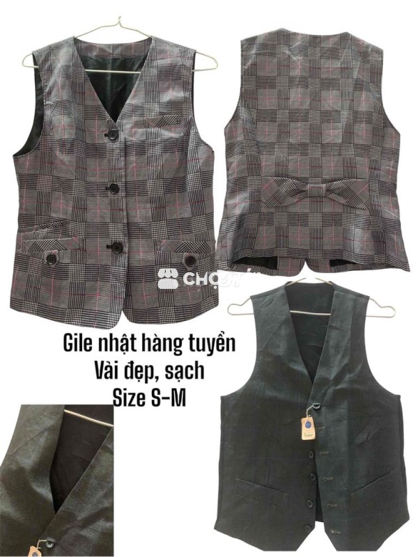 Áo gile nhật hàng tuyển
