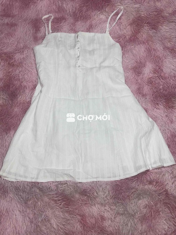 đầm 2 dây hè