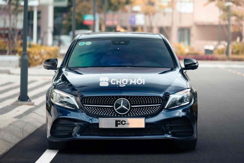 Mercedes C300 AMG 2021 Xanh Cavansite - Nâu