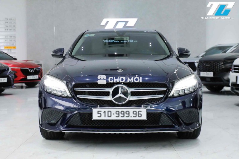 Mercedes C180 sx2019 odo 37k km xanh nt kem