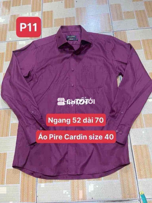 Áo Pire Cardin size 40 moo 98 %
