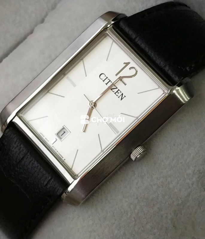 Đồng hồ tank vuông Citizen lịch lộc