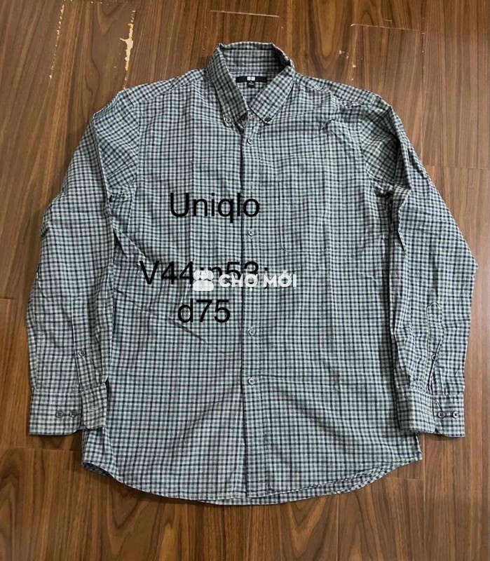 sơmi tay dài Uniqlo size L mới 97%