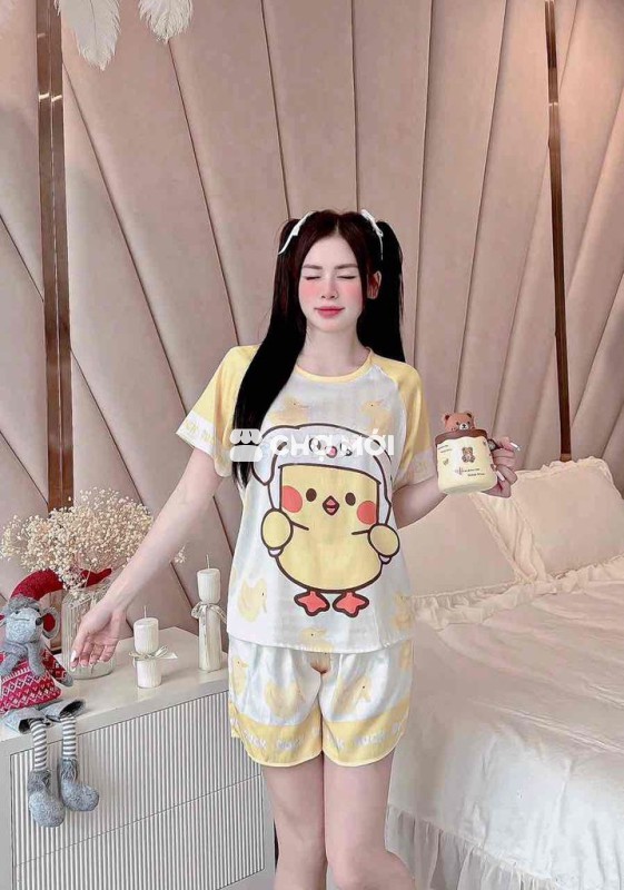 Đồ ngủ Pijama - Sz 40-60kg - mãu sắc như hình