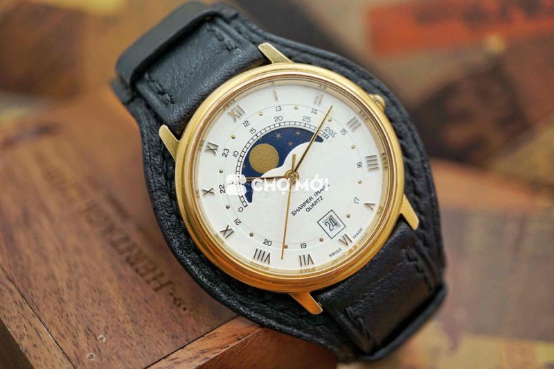 Đồng Hồ Sharper Image Moonphase Chính Hãng Thuỵ Sỹ