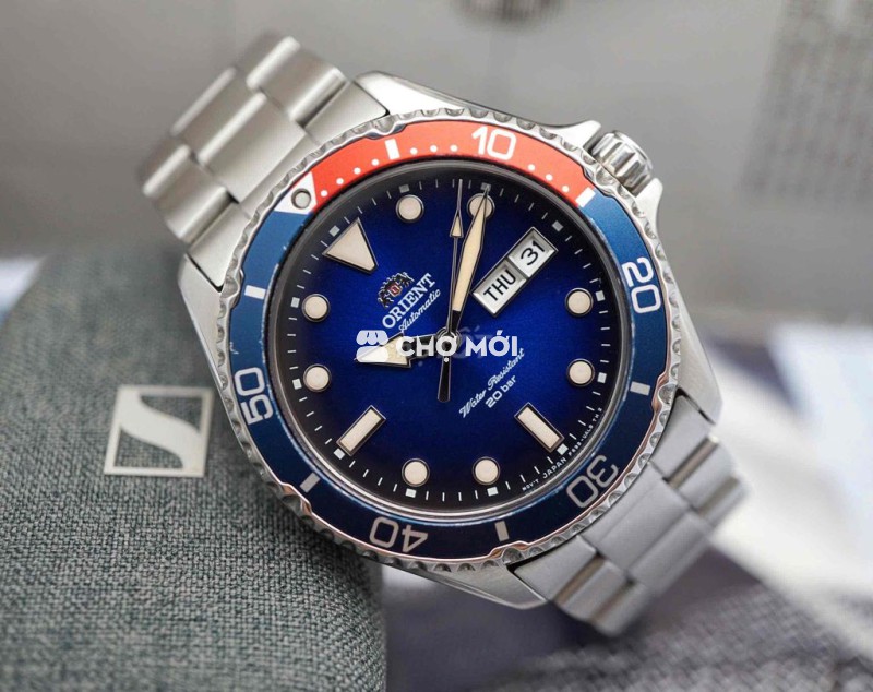 Đồng Hồ Orient Diver Kamasu Pepsi Chính Hãng
