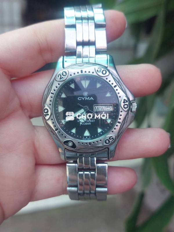 Đồng Hồ Cyma Máy Quarzt Chính Hãng Thụy