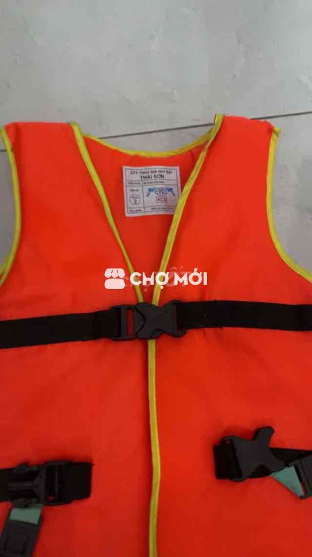 Áo phao Thái Sơn, size 2, màu cam