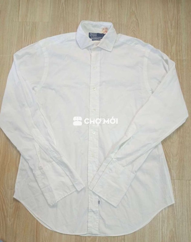 Sơ mi Trắng Ralph Lauren 🐎 sz 34 n59 d76 mới 98%