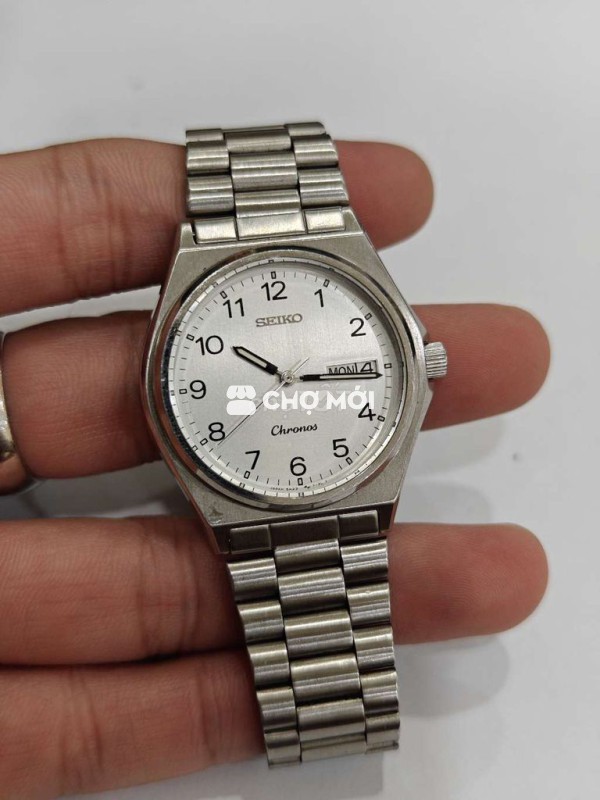 Đồng hồ seiko chronos máy pin nhật chính hãng