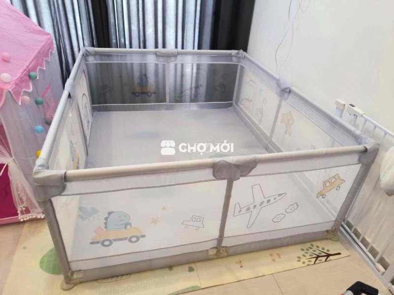 chuồng quây vải cho bé 1m8x2m